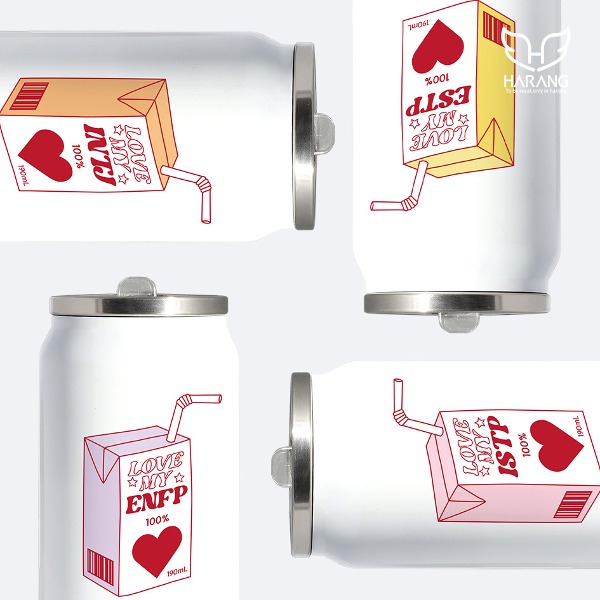 MBTI 텀블러 16종 보온 보냉 주스 텀블러 350ml 상세 이미지 2