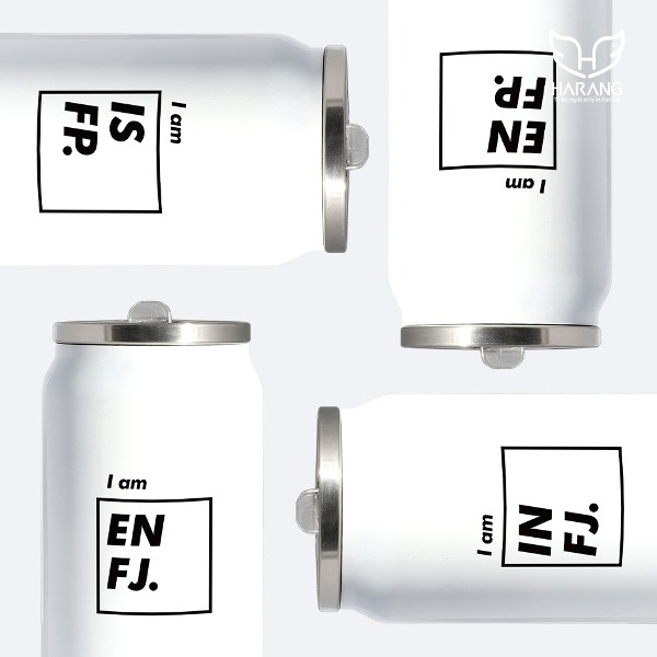MBTI 텀블러 16종 보온 보냉 심플 I AM MBTI 텀블러 350ml 상세 이미지 2